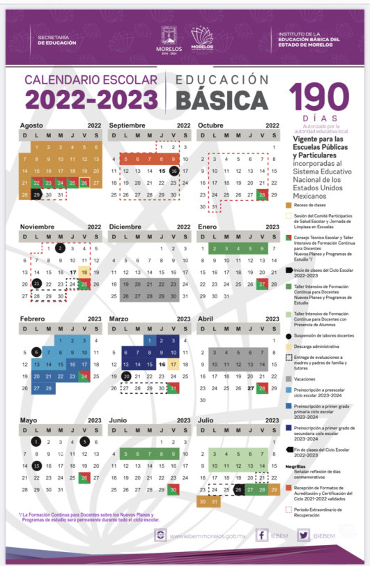 Calendario Escolar Iems 2022 2023 Fafsa IMAGESEE