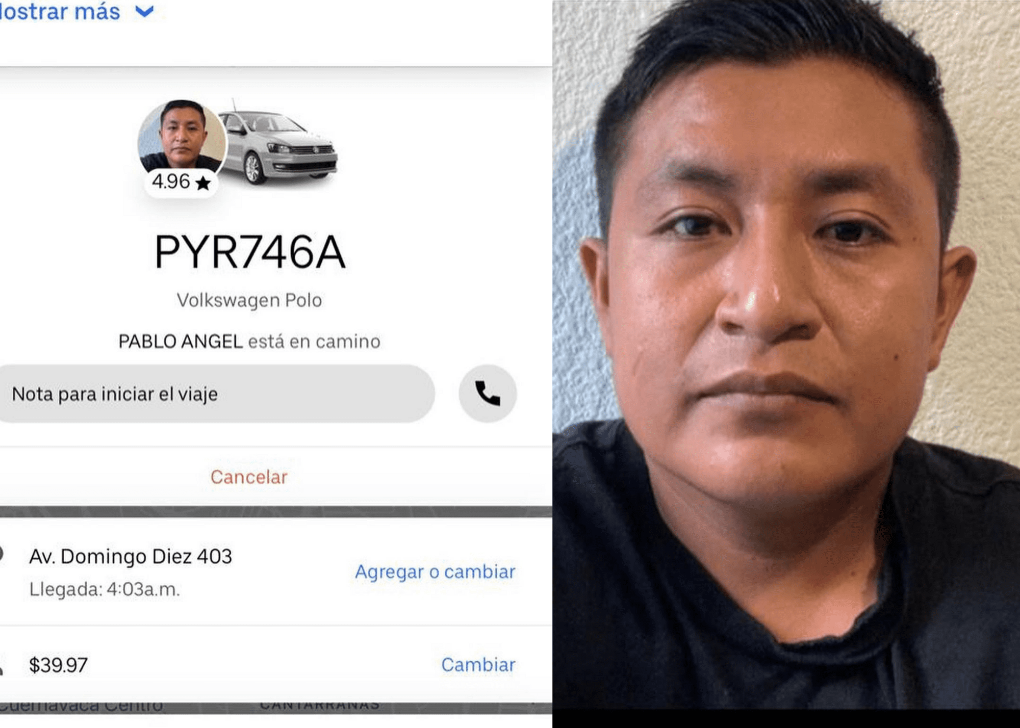 Denuncian a chofer de Uber en Cuernavaca que intentó violar a mujer