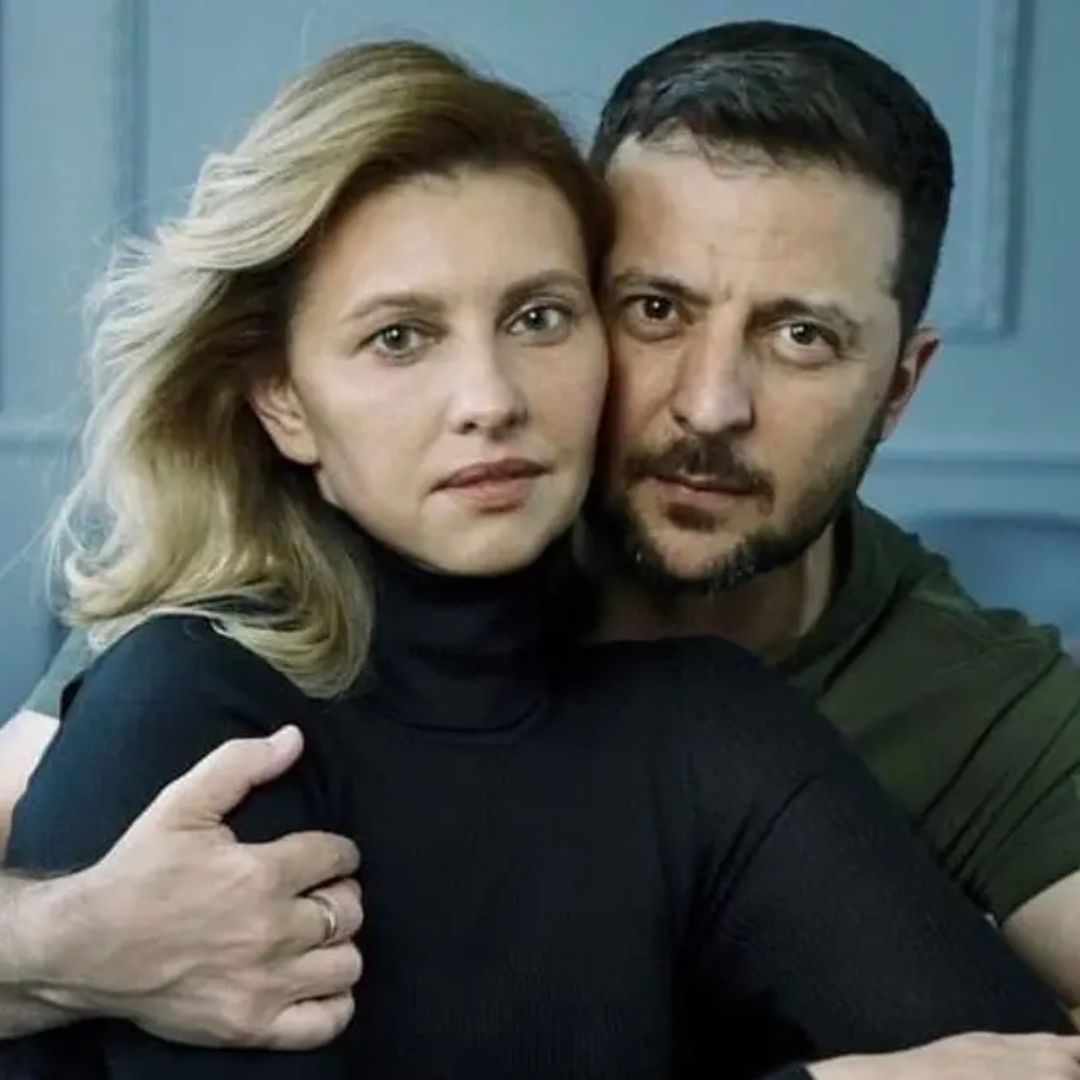 Causa polémica el presidente de Ucrania y su esposa tras posar para la revista VOGUE