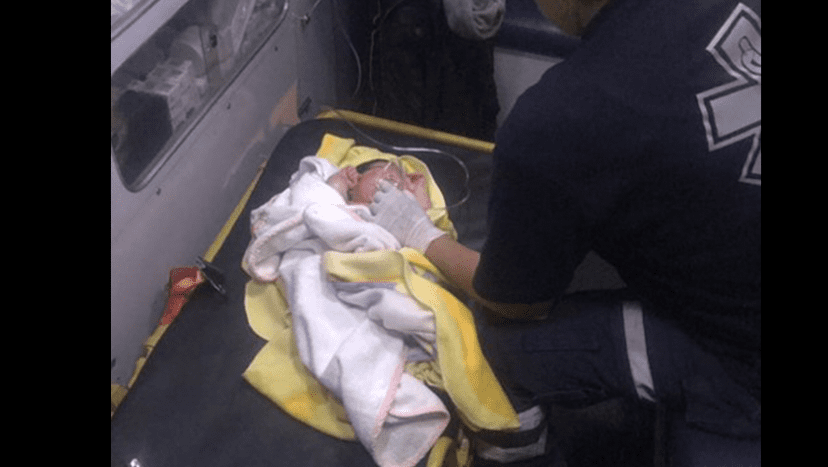 Abandonan a bebé en una bolsa en CDMX