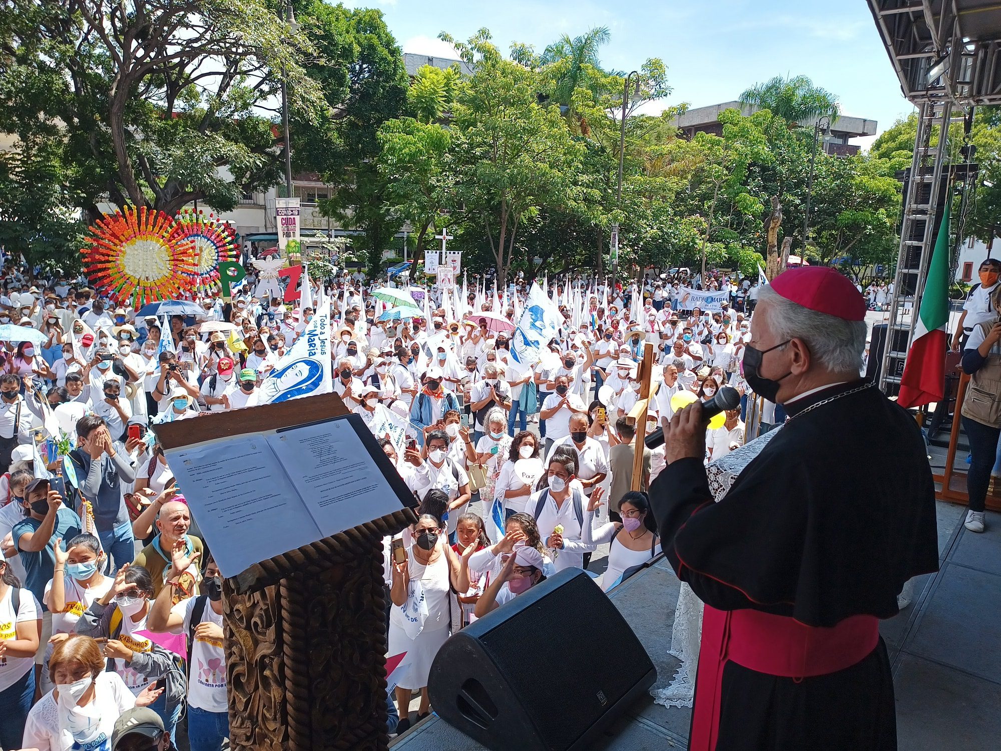“Abrazos, no balazos es demagogia y hasta cierto punto complicidad”: Obispo de Cuernavaca