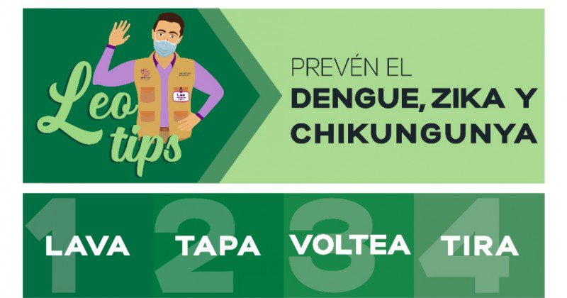 En Morelos se han registrado 87 casos de dengue en la semana epidemiológica 26