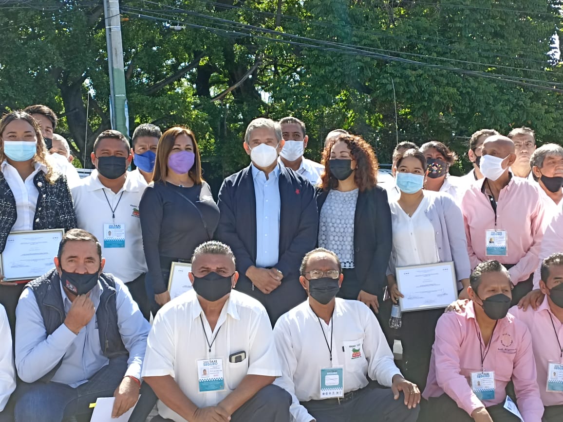 Ponen en marcha el programa Taxi Seguro en Cuernavaca