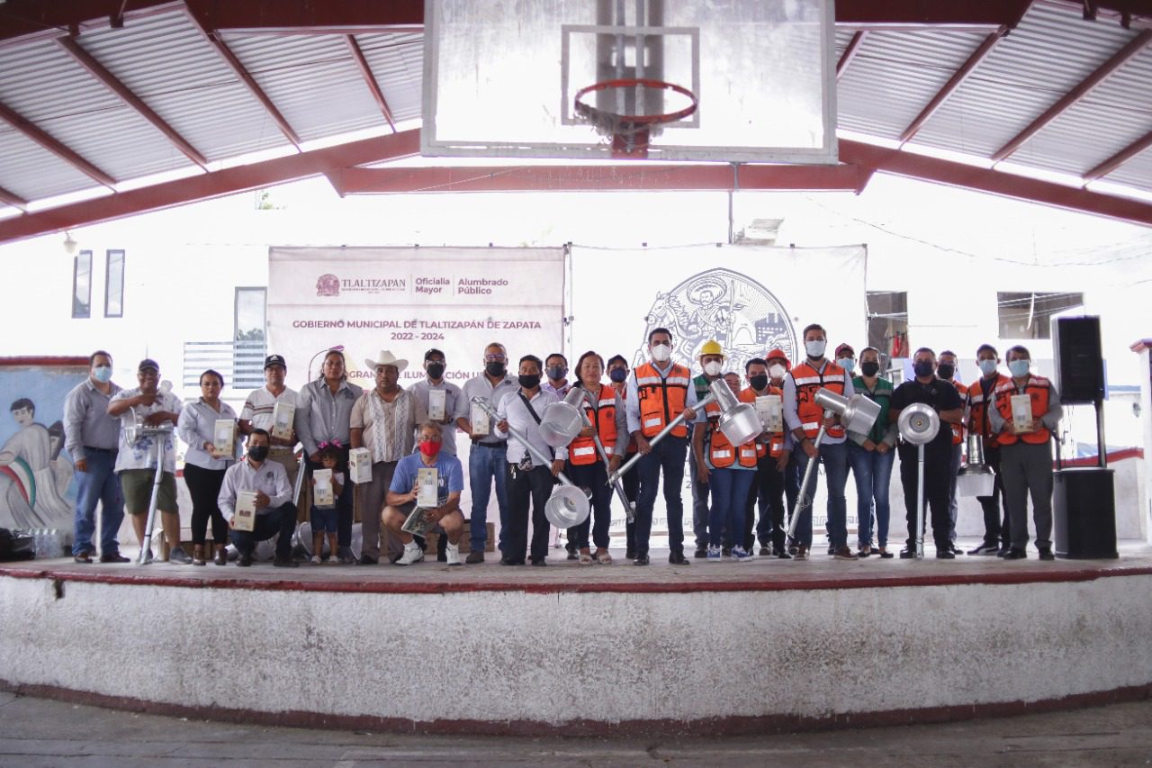Inician programa de iluminación urbana en Tlaltizapán