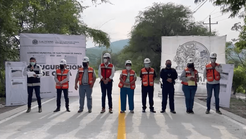 Entregan en Tlaltizapán la primera etapa de la carretera Carlos Pacheco-Temilpa Viejo