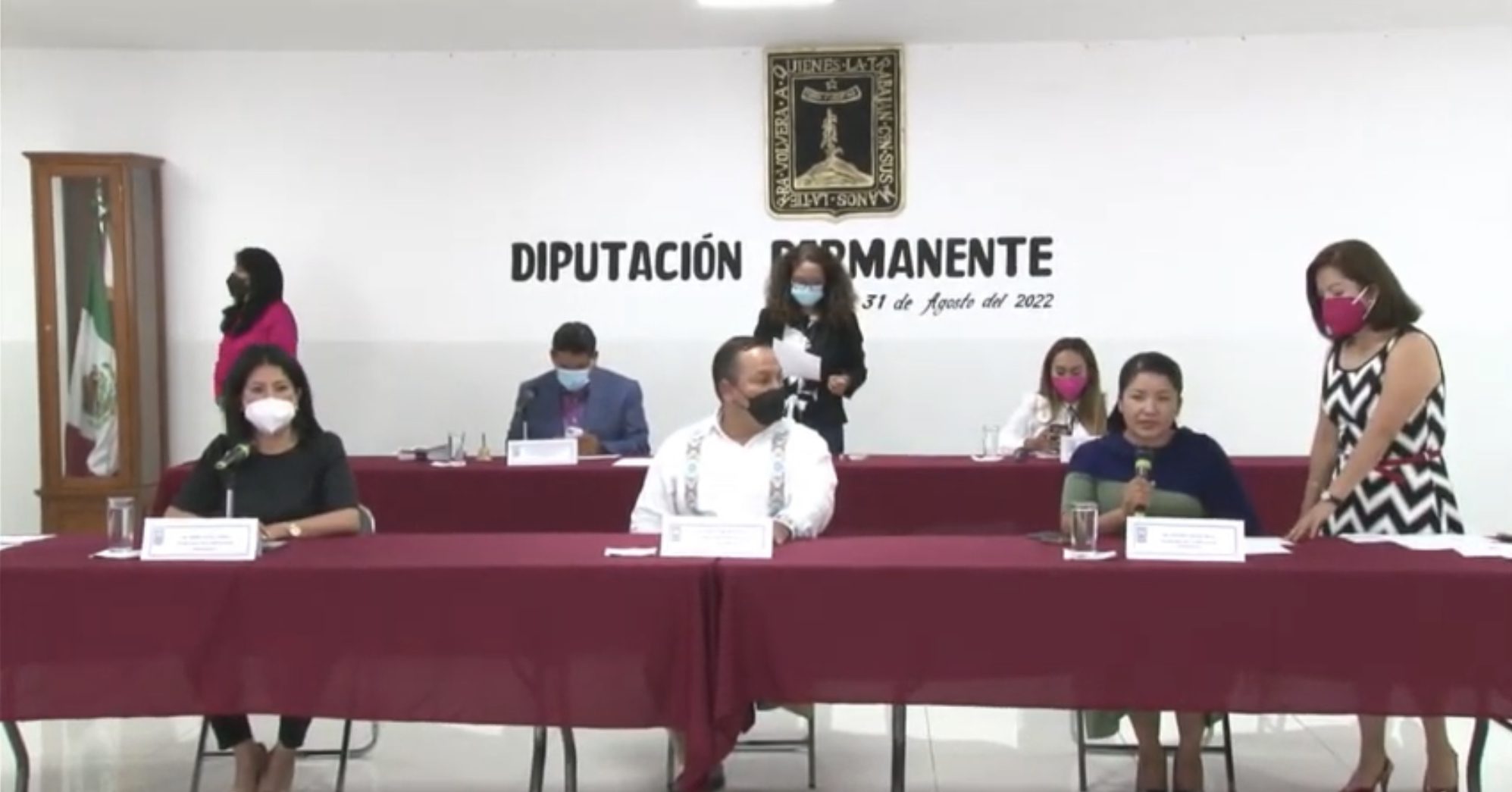 Clausuran Congreso diputación permanente sin desahogar temas del periodo extraordinario