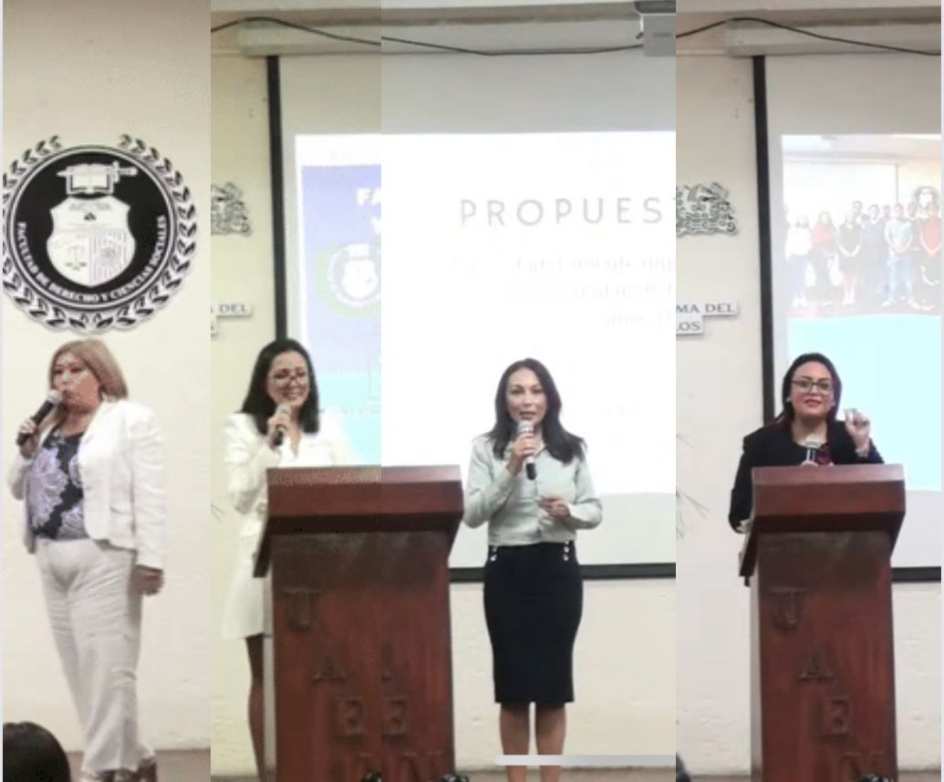 Acuden a denostaciones candidatas a la dirección de la FDyCS de la UAEM