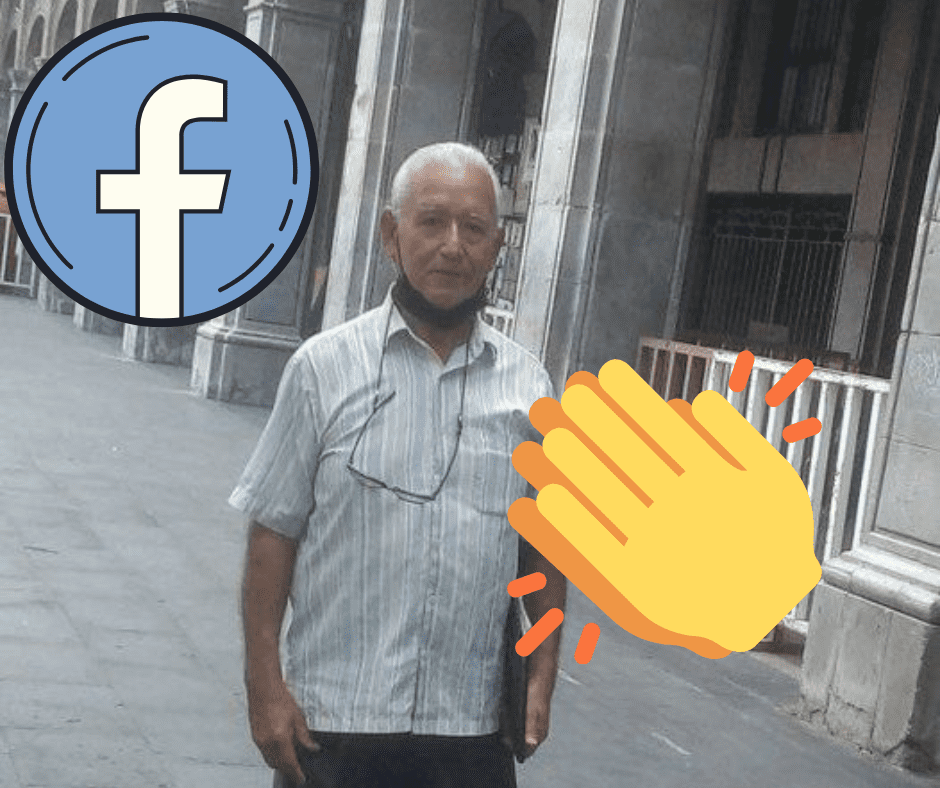 Abuelito de Cuernavaca encuentra trabajo en menos de 24 horas gracias a Facebook