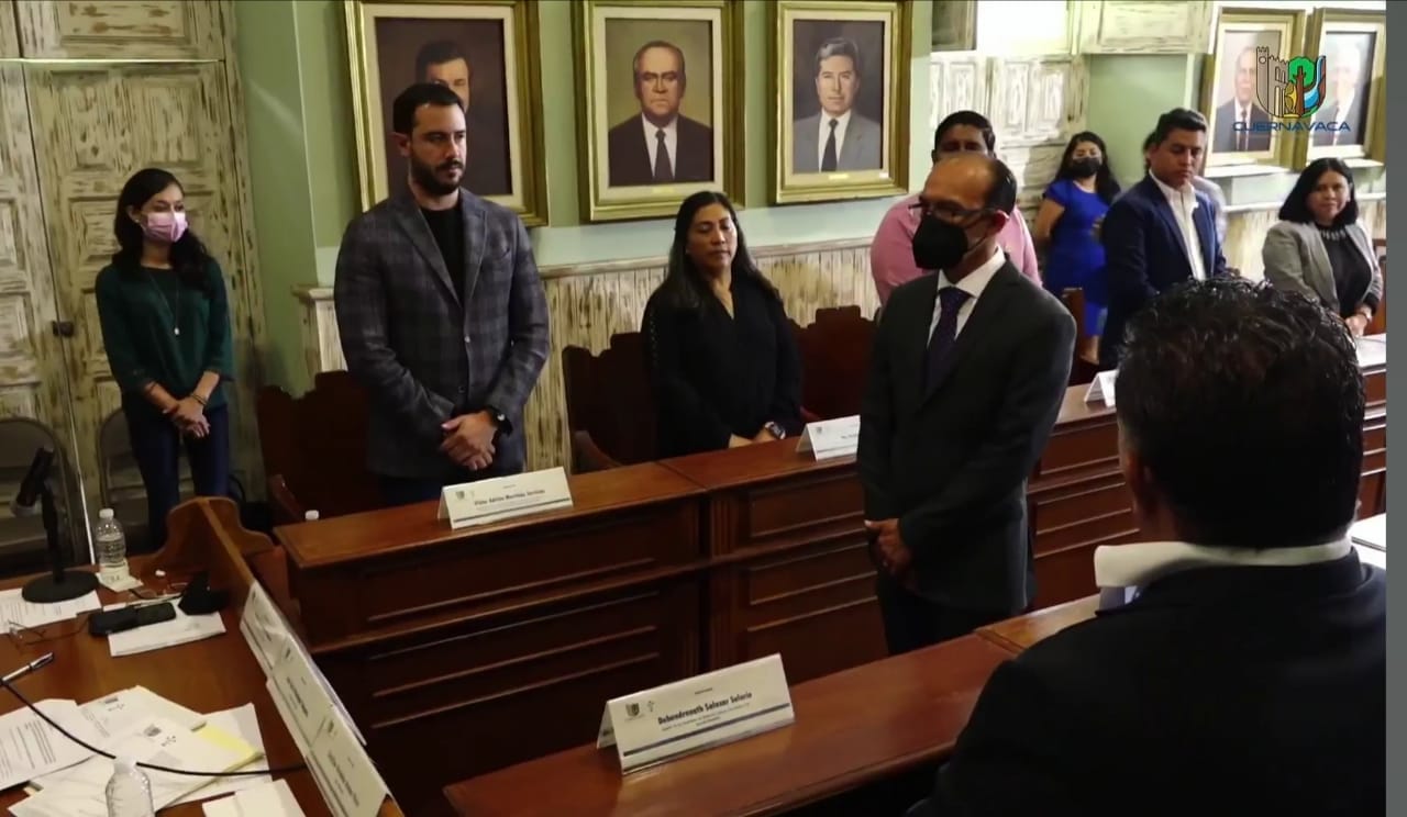 Designan a Israel Albavera Vázquez como secretario de Desarrollo Sustentable y Servicios Públicos de Cuernavaca