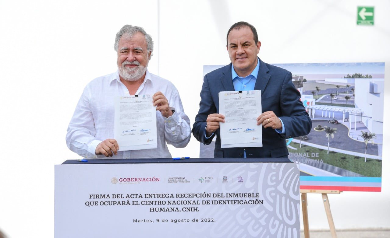 Morelos se convierte en uno de los primeros estados en tener una sede del CNIH