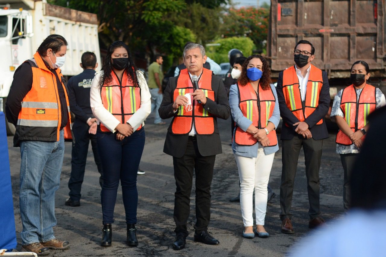 Inician trabajos de reparación de concreto asfáltico en Subida a Chalma