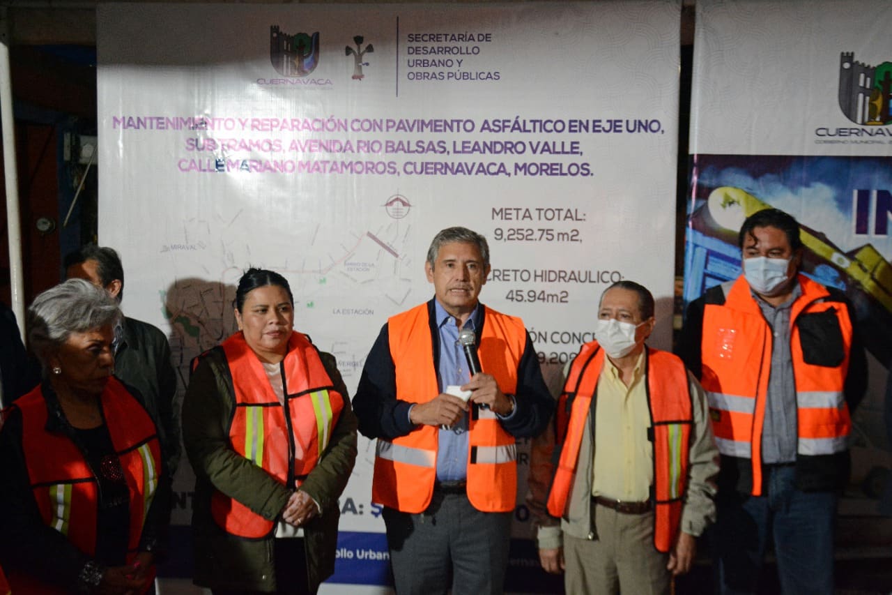 Inicia reparación de calles aledañas al Centro Histórico de Cuernavaca