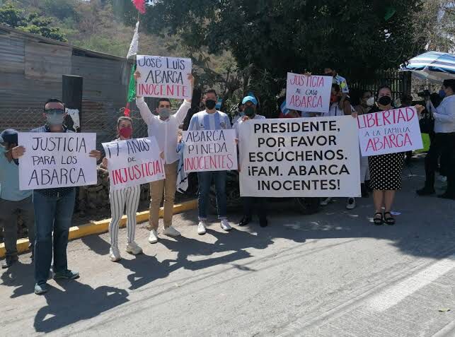 Familiares exigen la libertad de José Luis Abarca, es inocente aseguran