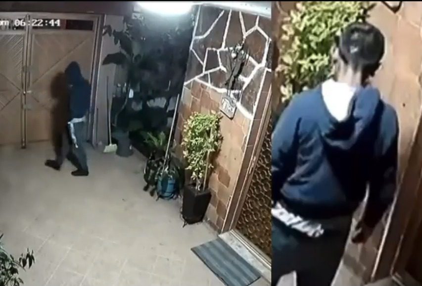 [VIDEO] Hombre asalta casa habitación sin miedo a cámaras de seguridad