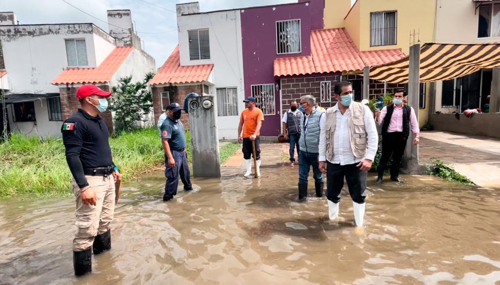 Despliegan brigadas para prevenir enfermedades por la inundación en Jojutla y Zacatepec