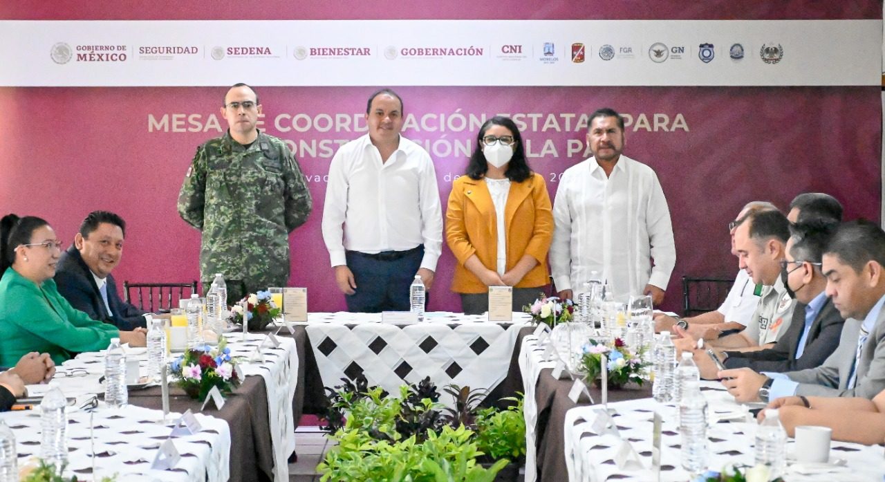 Integran al Instituto de la Mujer las mesas de seguridad en Morelos