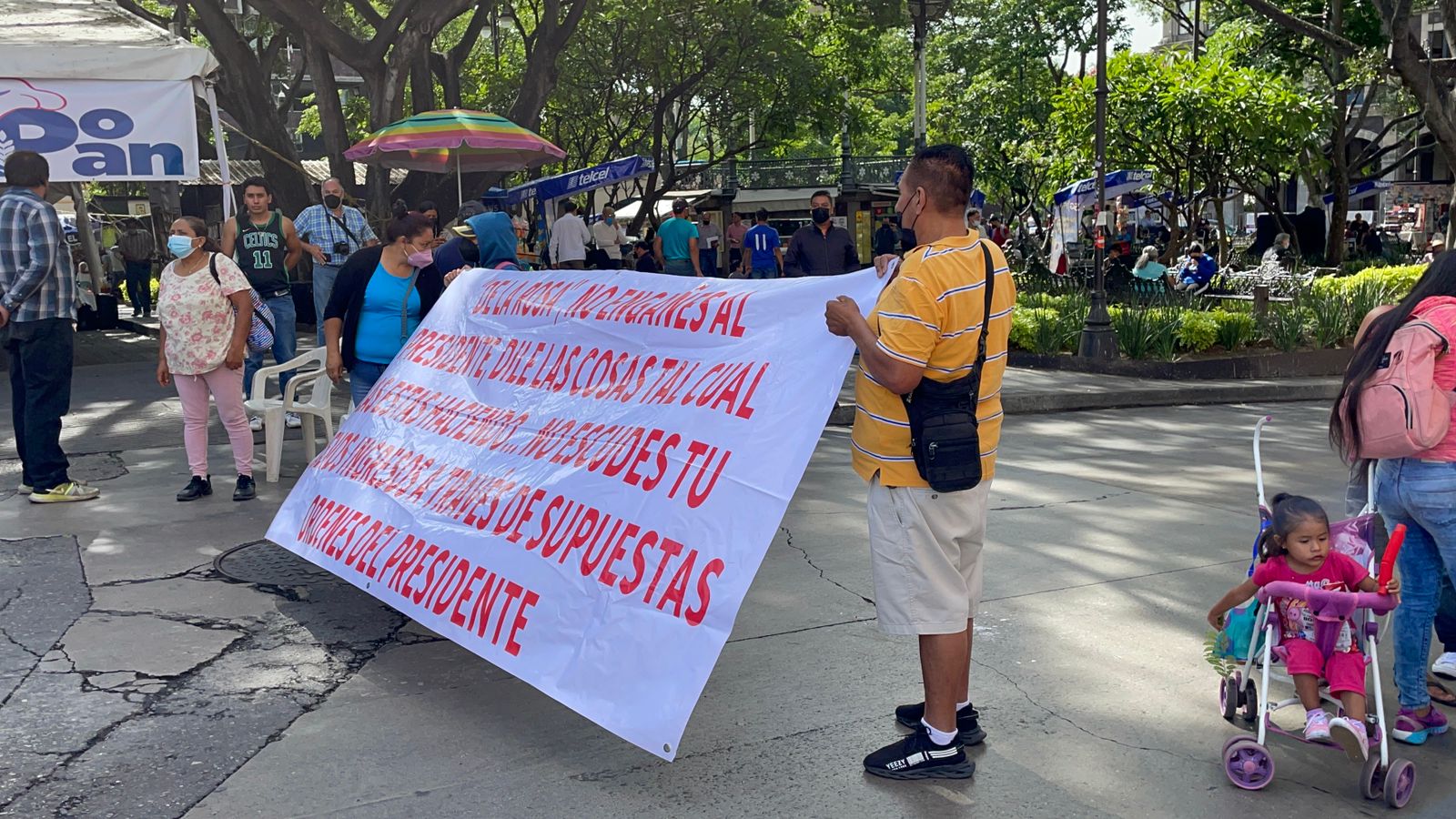 Comerciantes de Cuernavaca en contra del reordenamiento