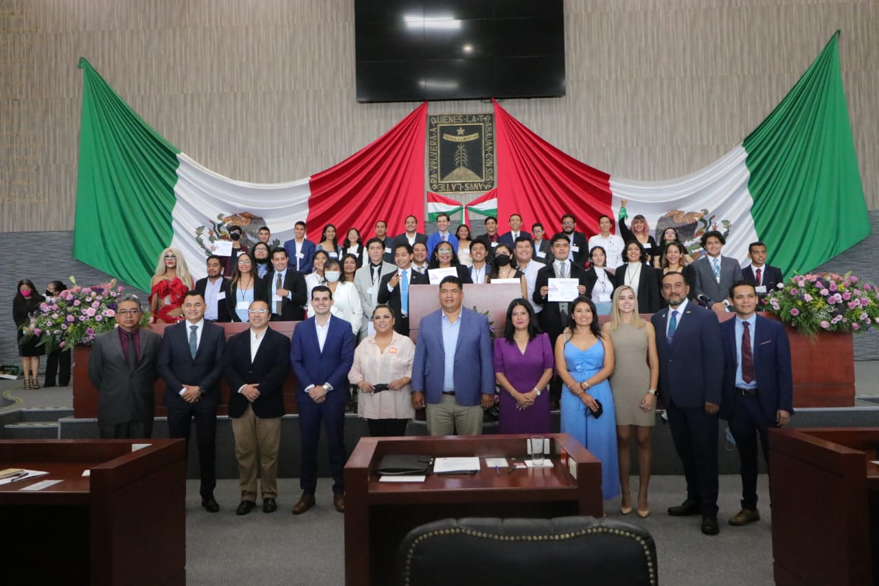 Realiza Congreso de Morelos el Parlamento Juvenil 2022