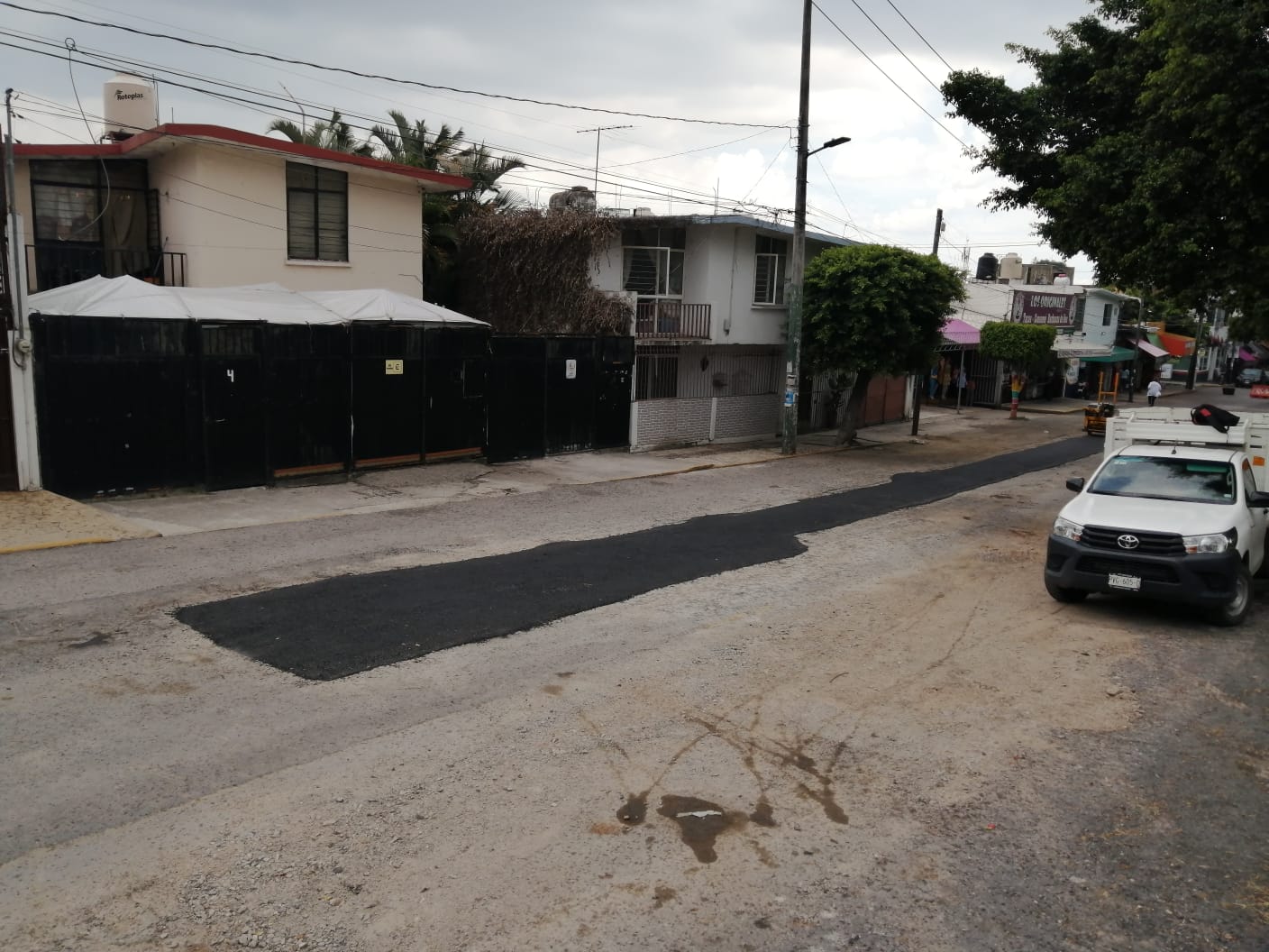 Concluyen reparación de hundimiento en Avenida Teopanzolco, Cuernavaca