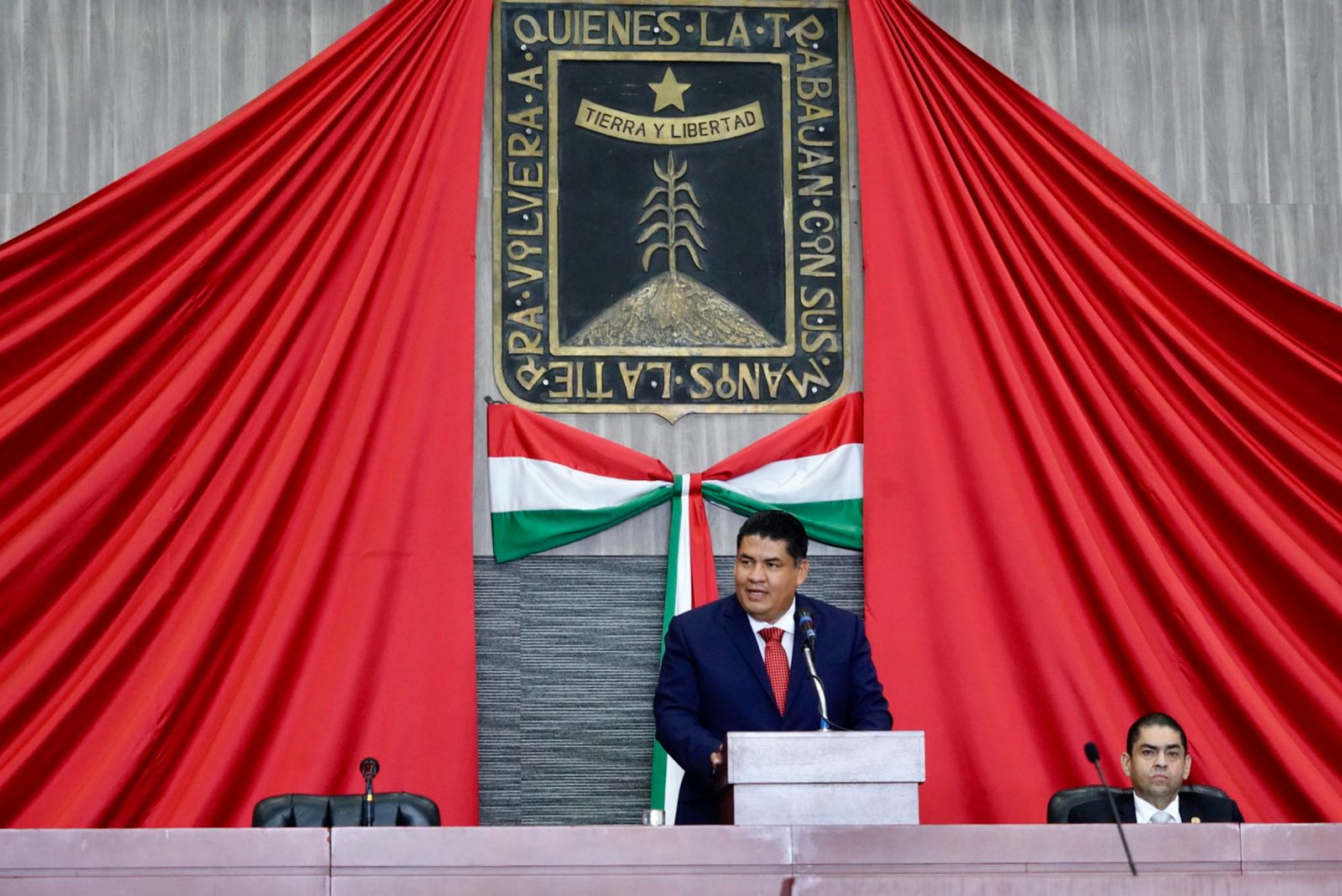 Inicia Congreso de MoreLos actividades del segundo año legislativo