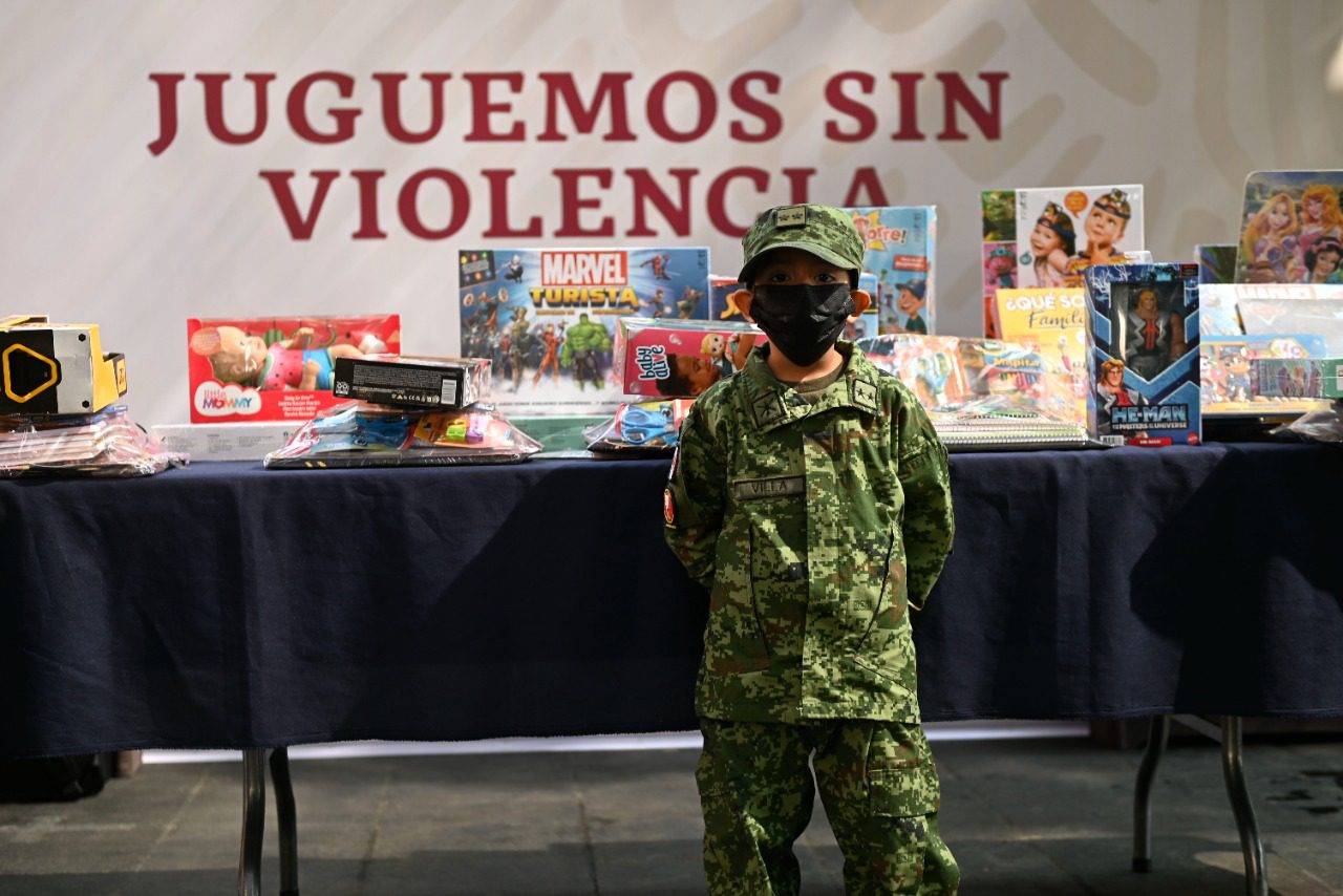 “Juguemos sin violencia” inicia Canje de Armas y Juguetes Bélicos en Morelos