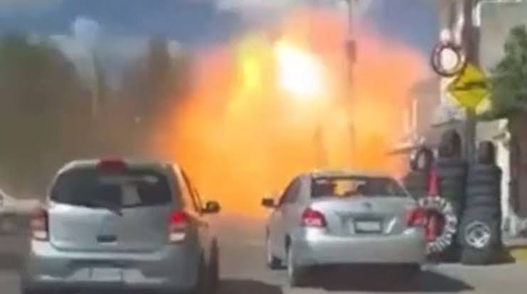 [VIDEO] Momento exacto de la explosión en tortillería de Aguascalientes