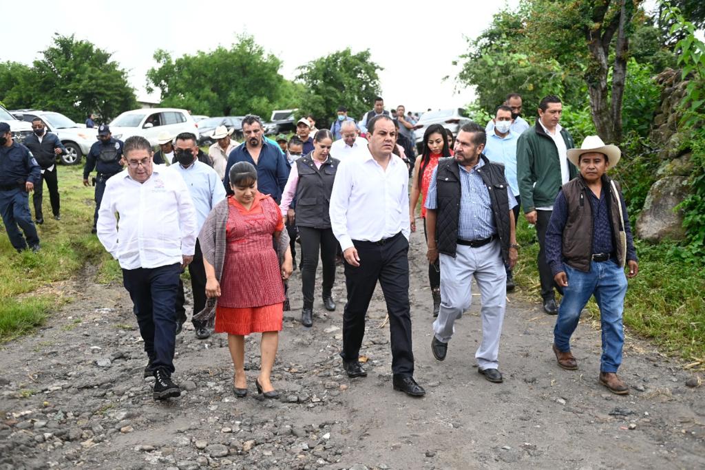 Visita Cuauhtémoc Blanco la comunidad indígena de Cuentepec, Temixco