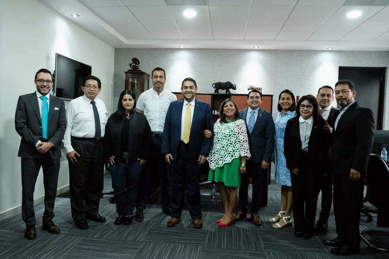 Impulsa TSJ agenda de trabajo con diputados de la LV legislatura local