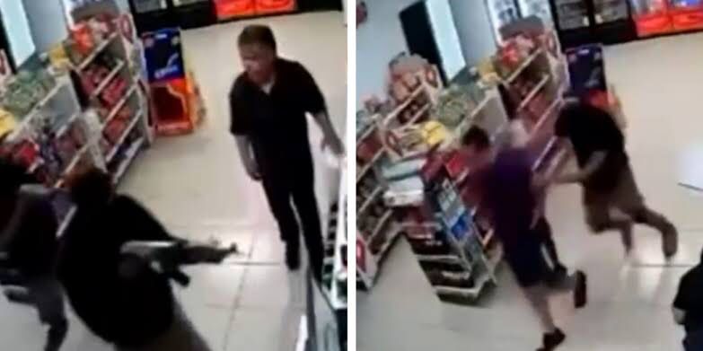 [VIDEO] Asaltan y secuestran a empleado en tienda de Sonora