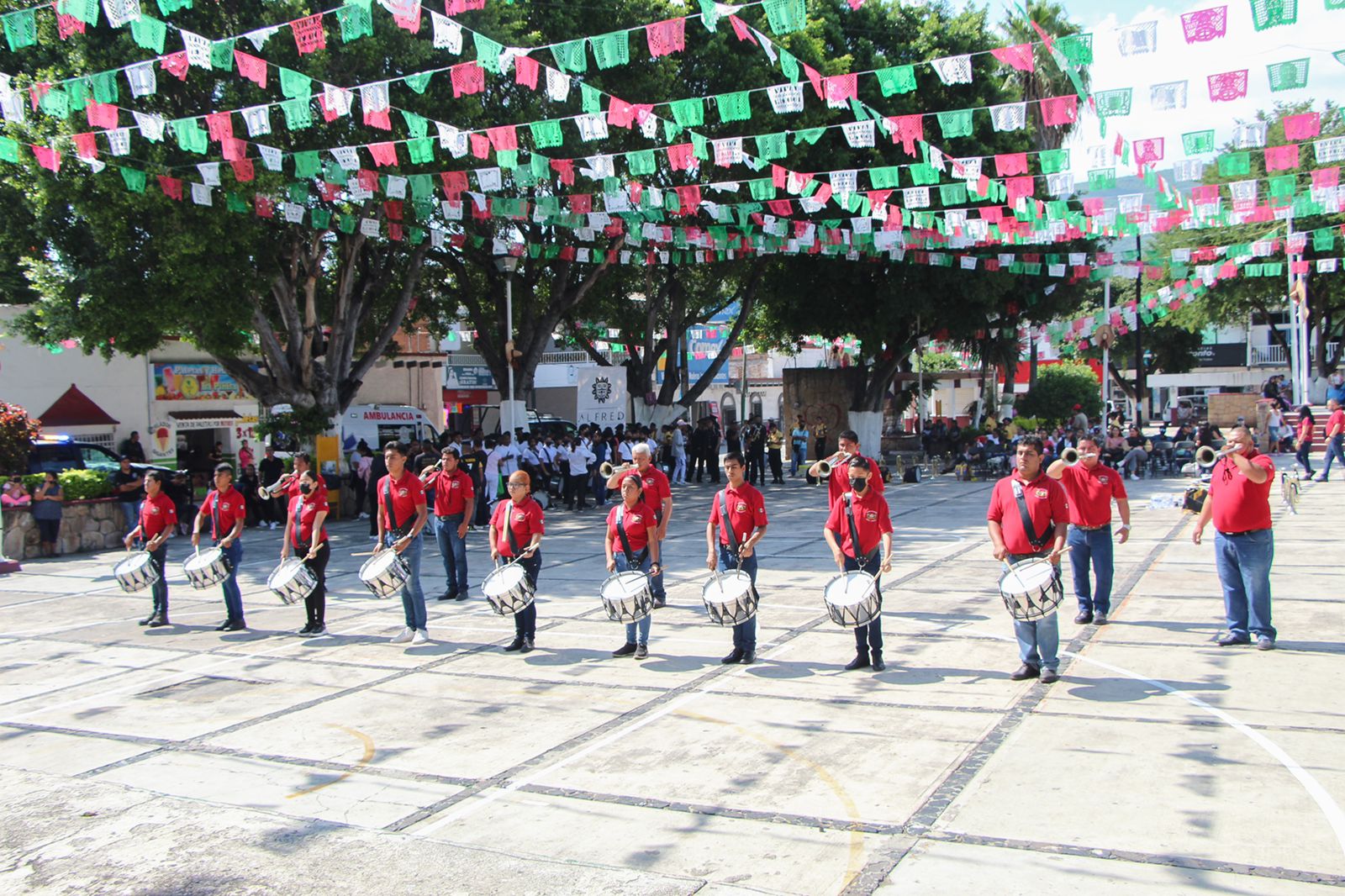Realizan el primer encuentro de Bandas de Guerra en Tlaltizapán