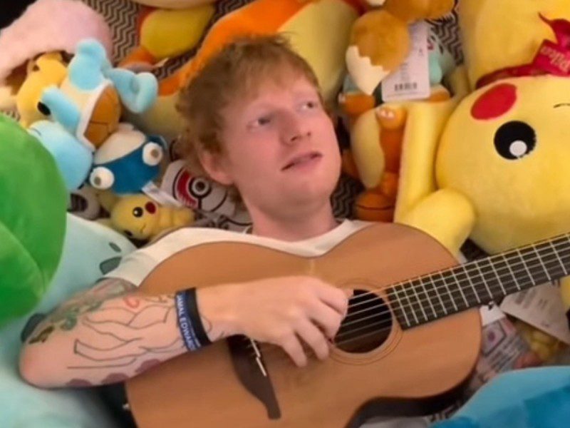 Ed Sheran lanzará “Celestial” canción inspirada en Pokemón