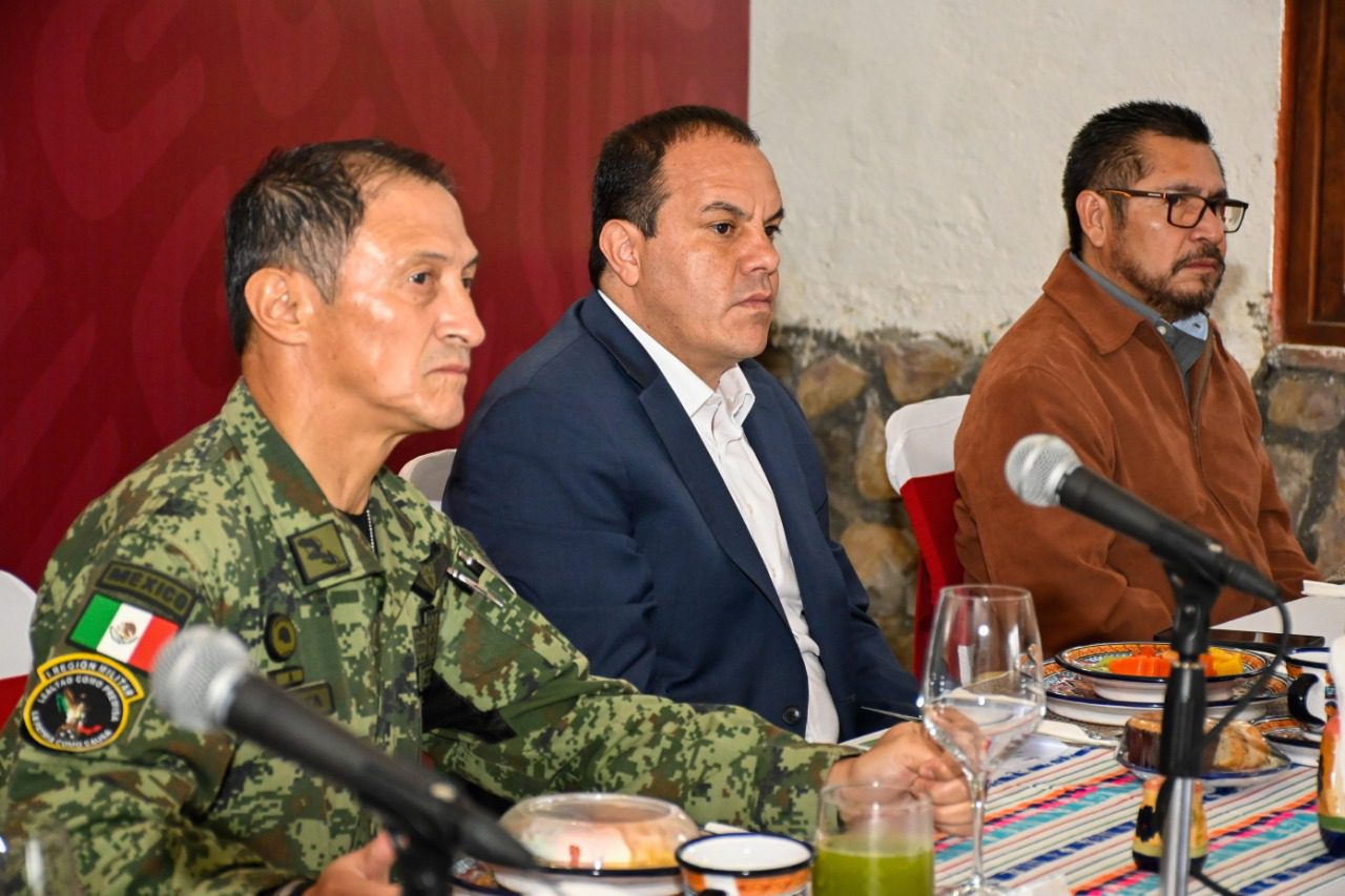 Llama Cuauhtémoc Blanco a alcaldes a colaborar para la seguridad de Morelos
