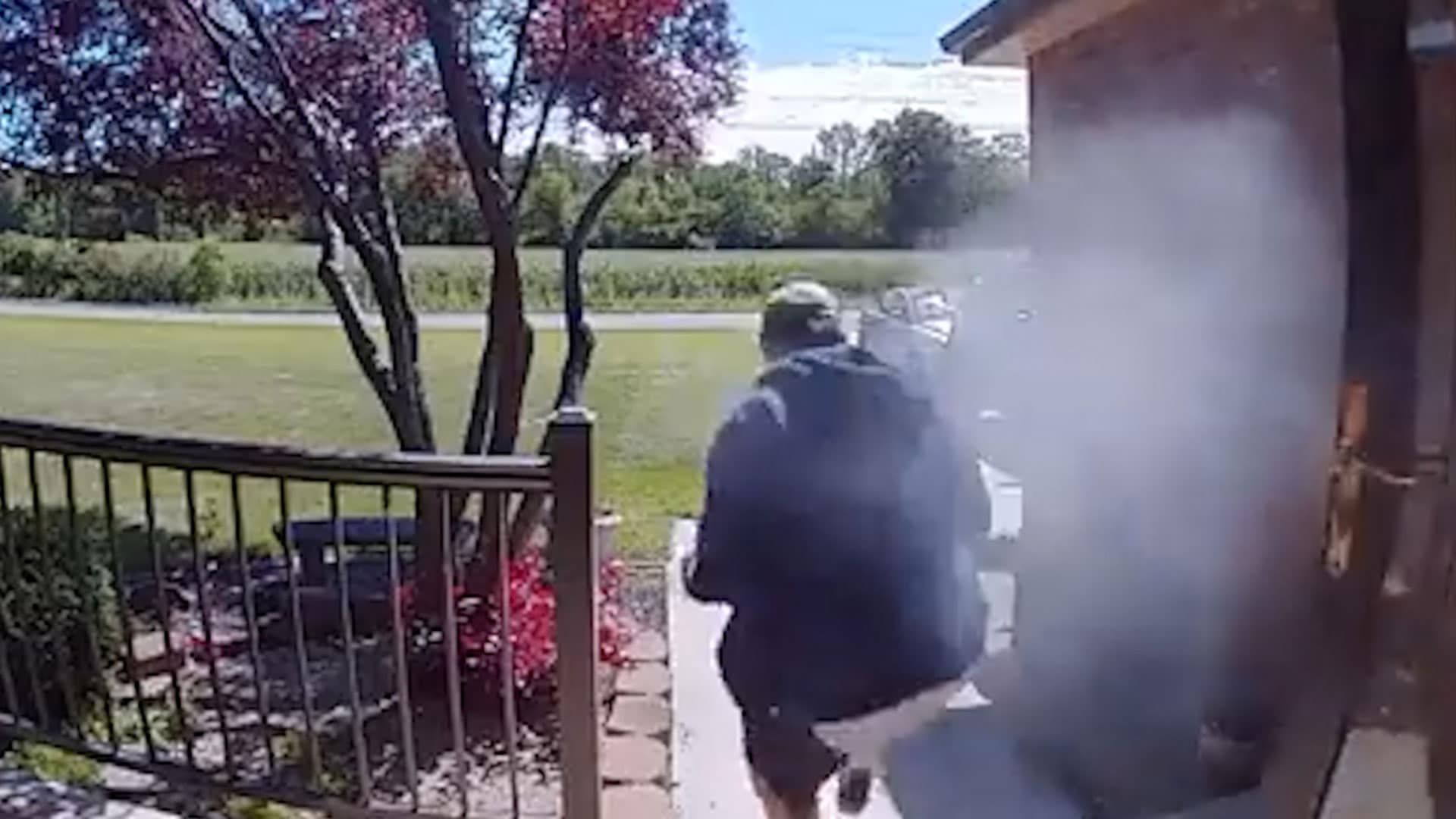 [VIDEO] Padre as3esinó al exnovio de su hija en EEUU
