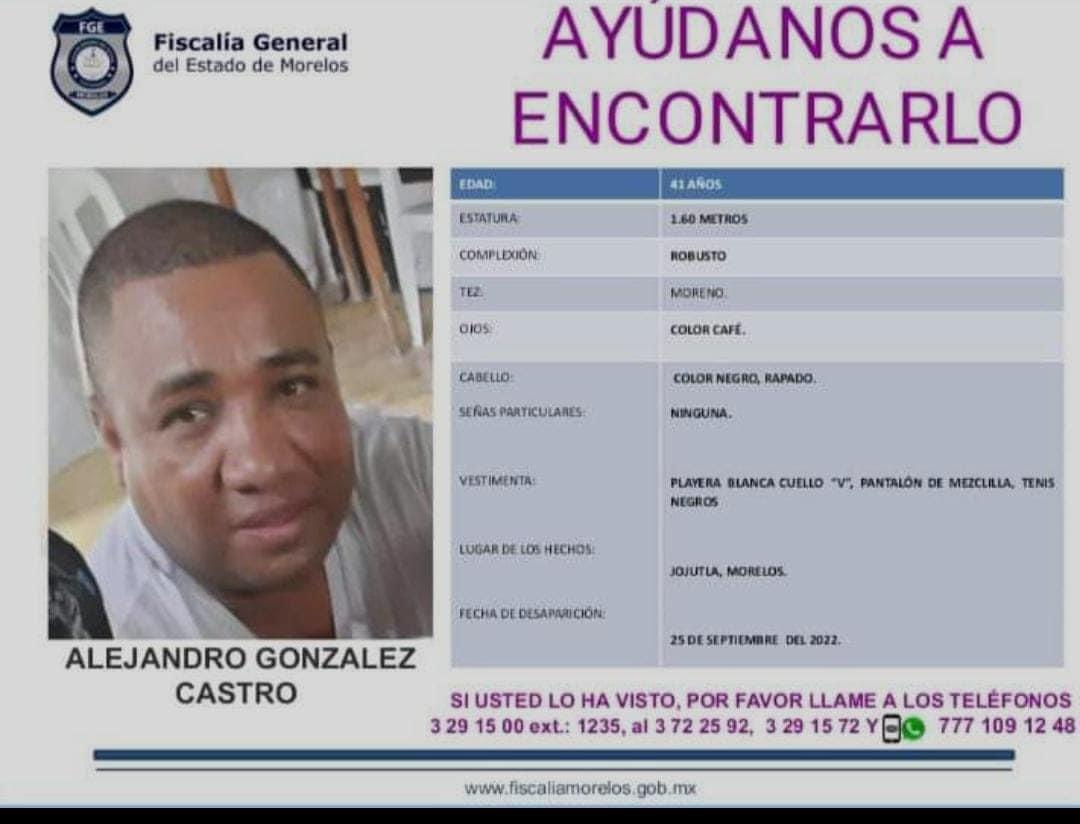 Reportan desaparecido a policía de Jojutla