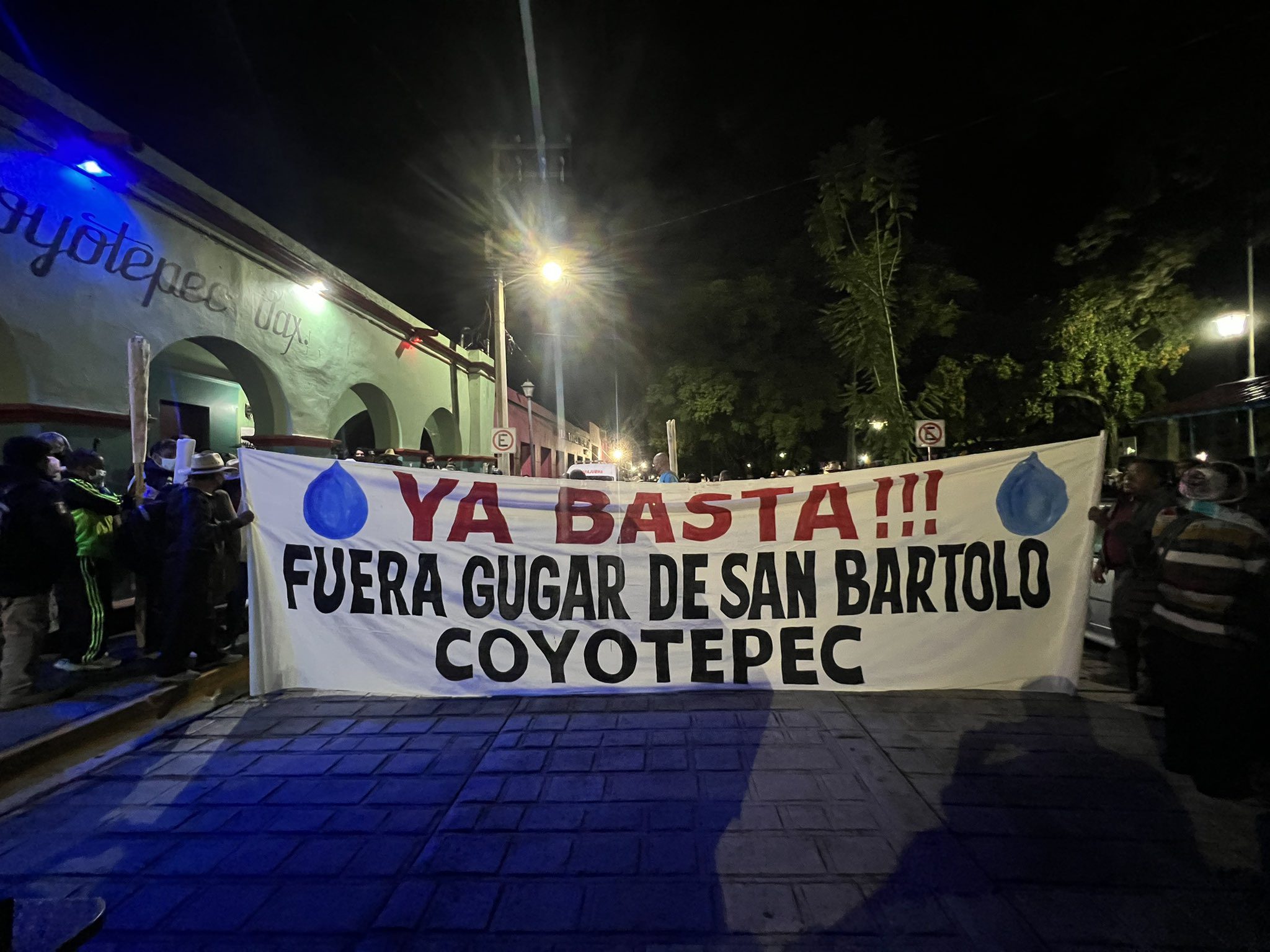 ¡Fuera Gugar! Exigen habitantes de Oaxaca ante desabasto de agua