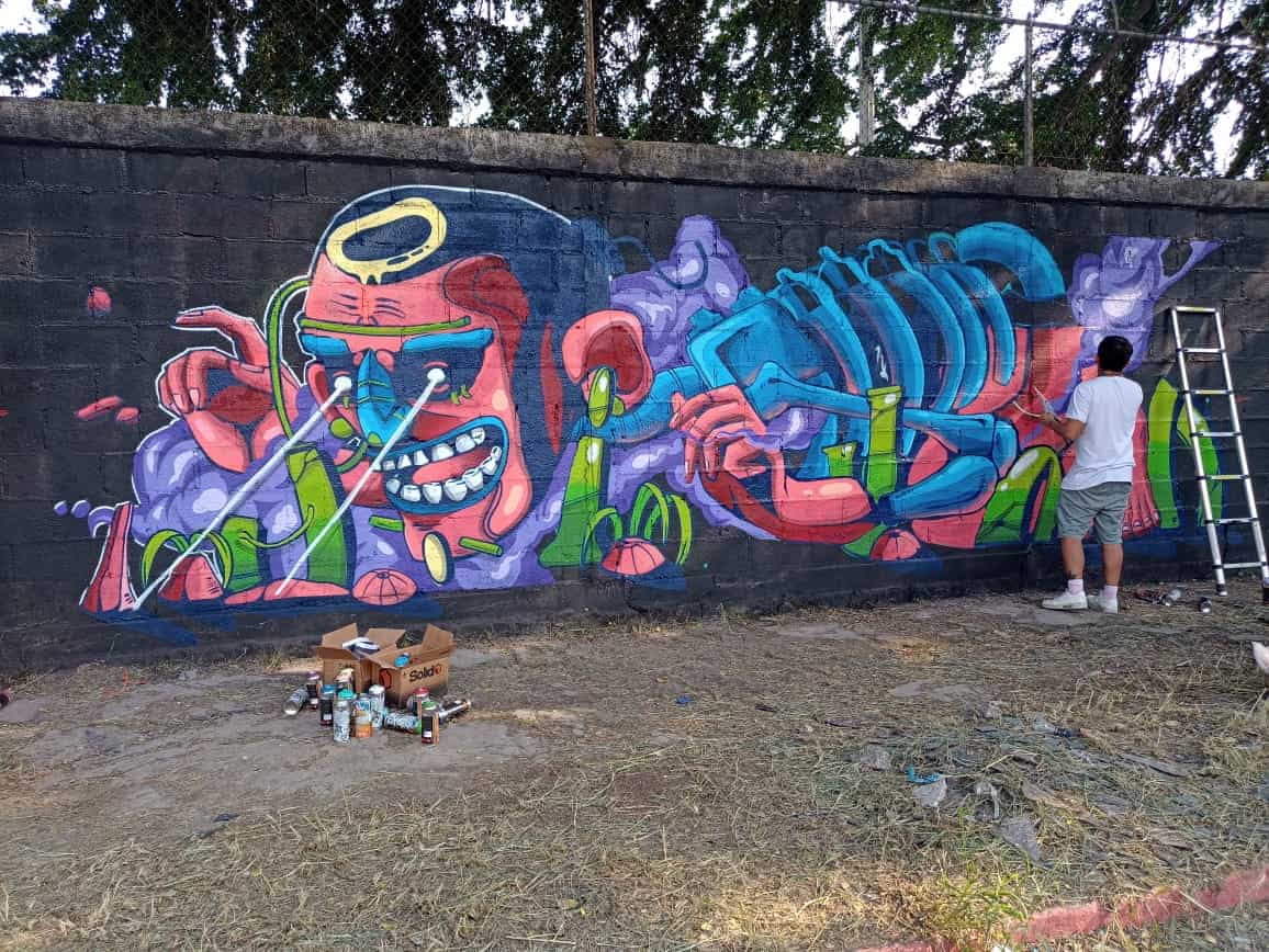 Impajoven promueve el arte urbano en calles de Cuernavaca