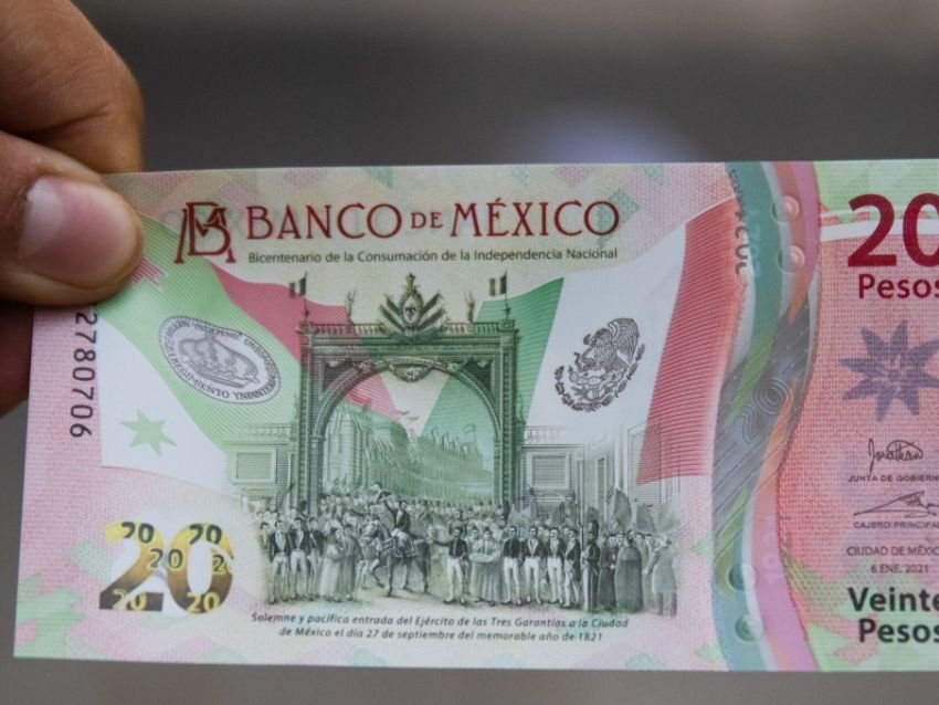 Ofrecen 400 mil pesos por billete de 20 que contiene error