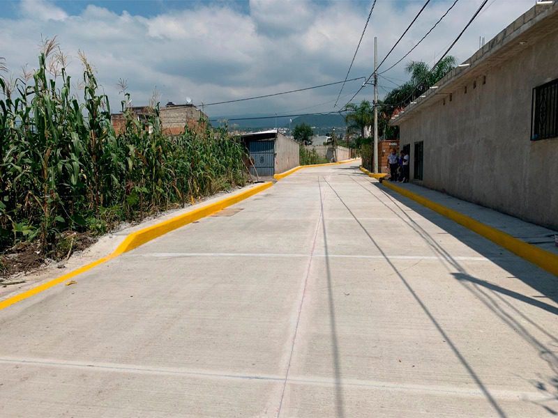 Concluye Gobierno de Morelos pavimentación en Cuernavaca
