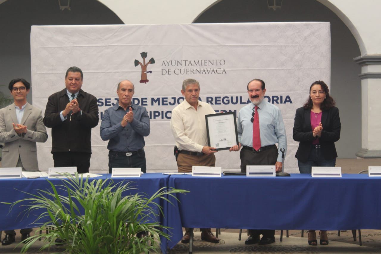 Reconocen a Cuernavaca por facilitar los trámites y servicios a la ciudadanía