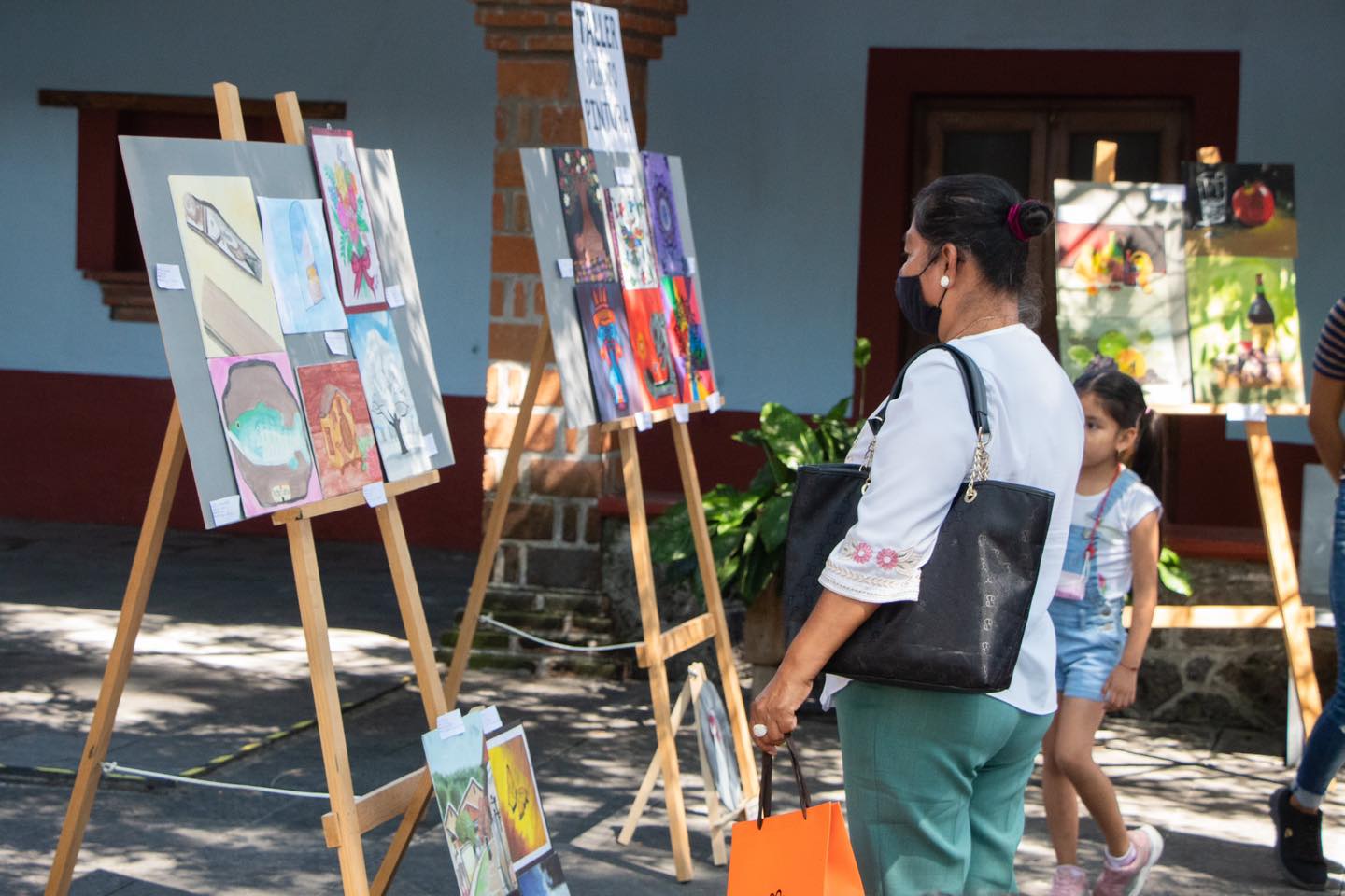 Concluye Taller de Dibujo y Pintura en Tlaltizapán