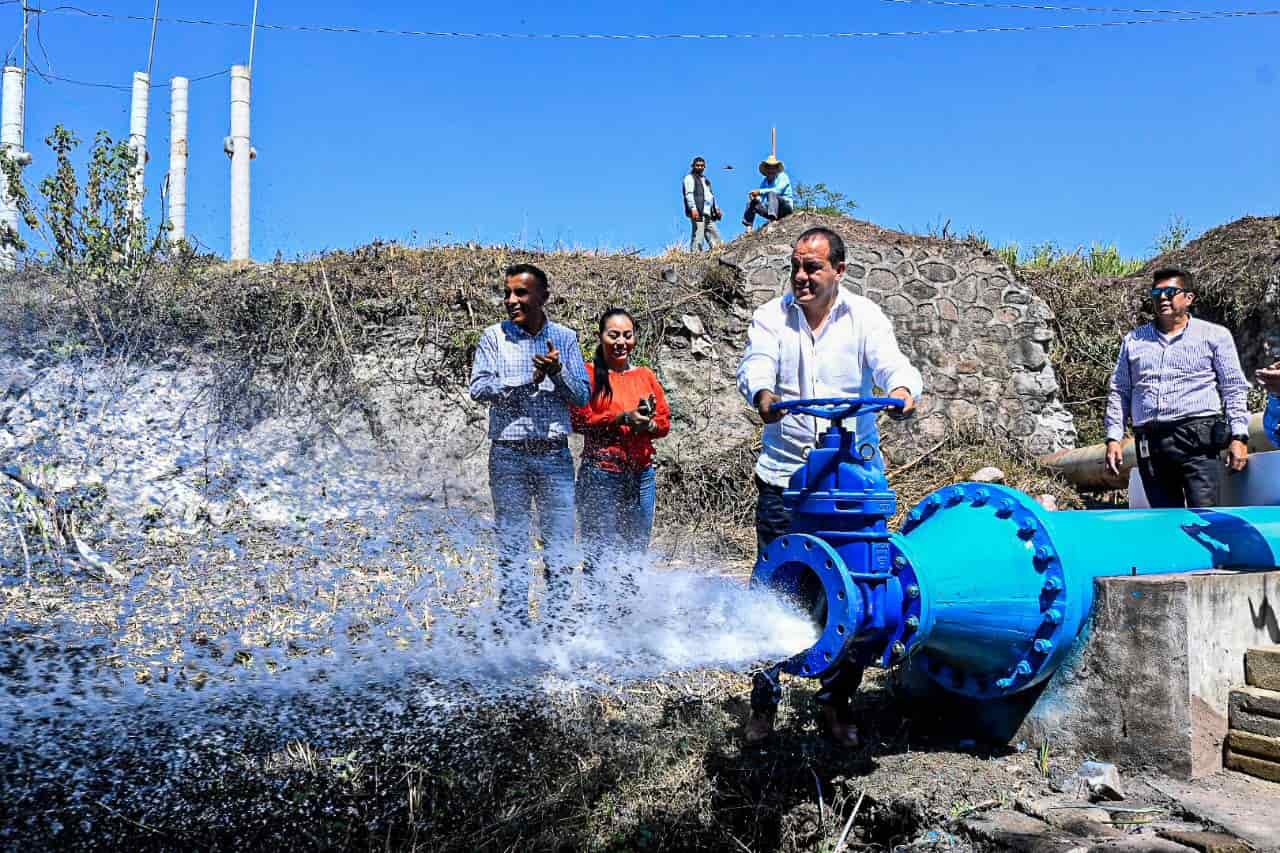 Rehabilitan planta de bombeo en Ayala