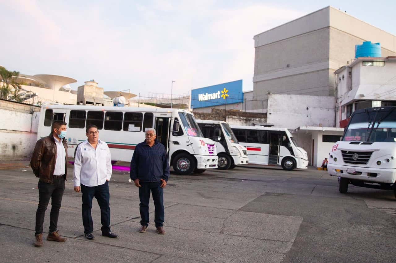 Realiza SMYT operativo sorpresa a unidades de la Ruta 19 en Cuernavaca