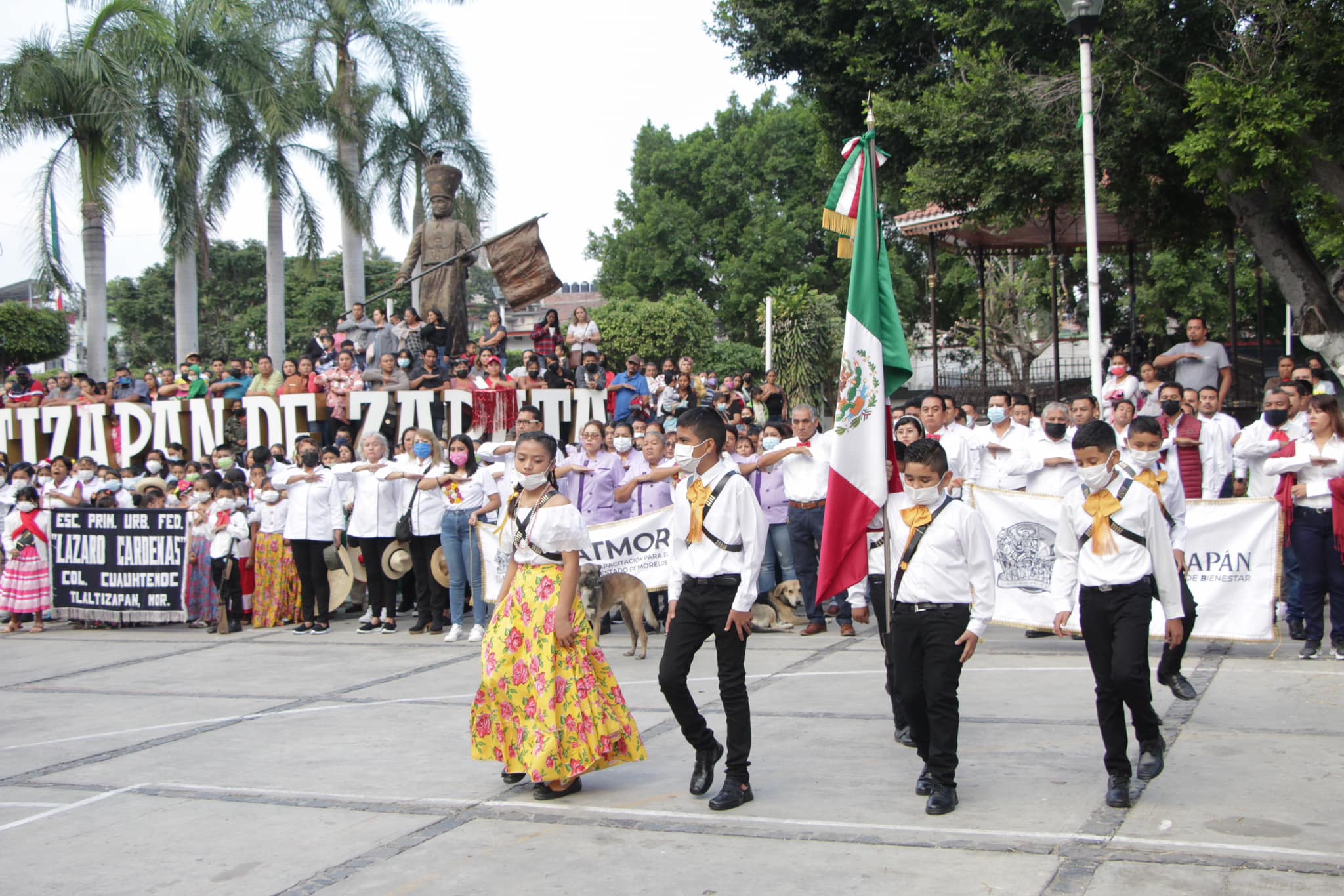 Conmemoran la Revolución Mexicana en Tlaltizapán
