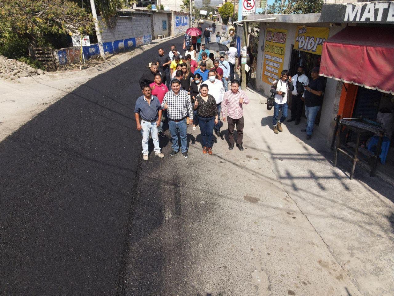 Inician el mejoramiento de vialidades en Yecapixtla