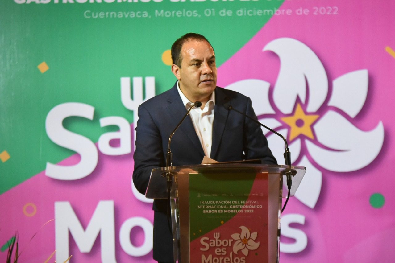 Inaugura Cuauhtémoc Blanco el Festival “Sabor es Morelos”