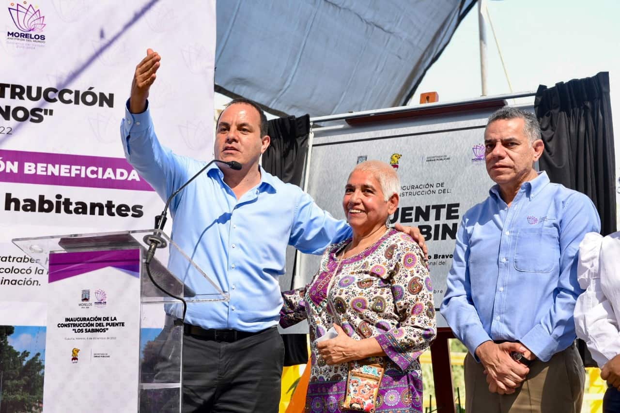 Tras 40 años fue rehabilitado el puente “Los sabinos” en Cuautla