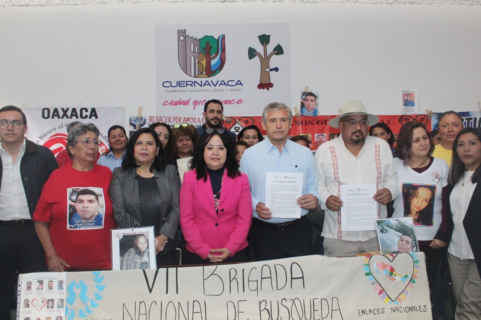 Cuernavaca será constructor de paz y brigadista en la búsqueda de personas desaparecidas