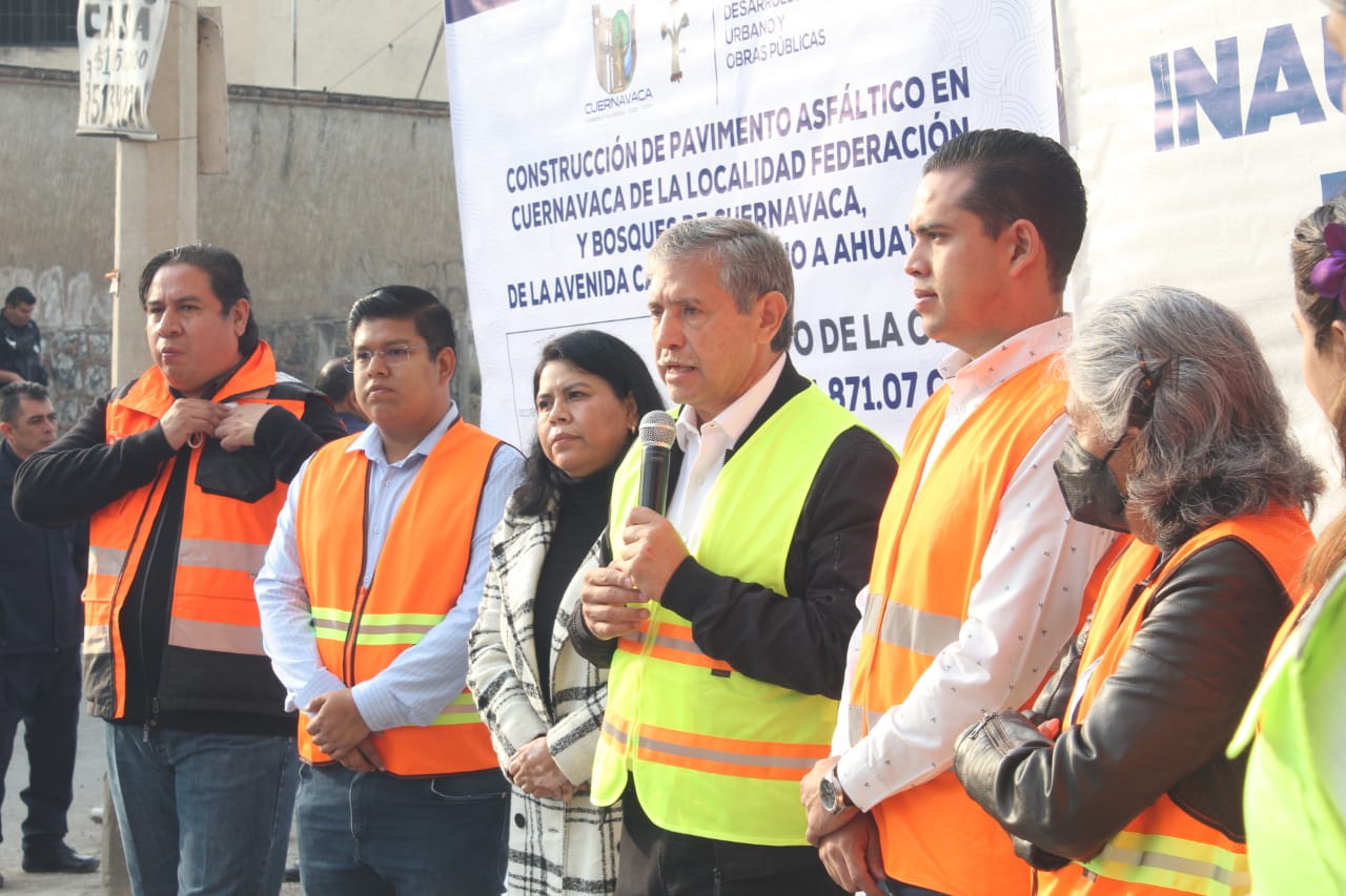 Reconstruye Ayuntamiento de Cuernavaca Camino Antiguo a Ahuatepec
