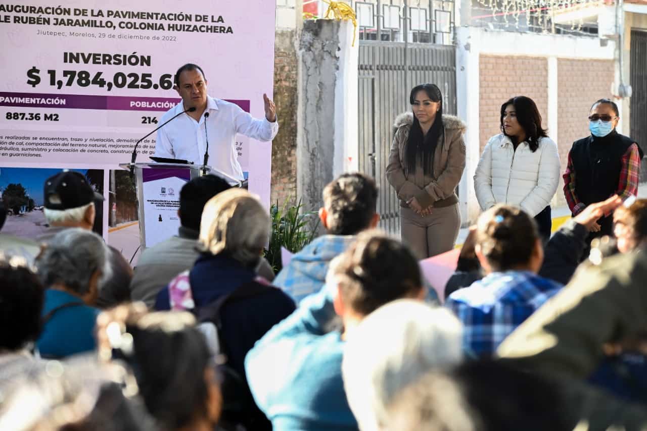 Renueva Gobierno de Morelos vialidades en Jiutepec