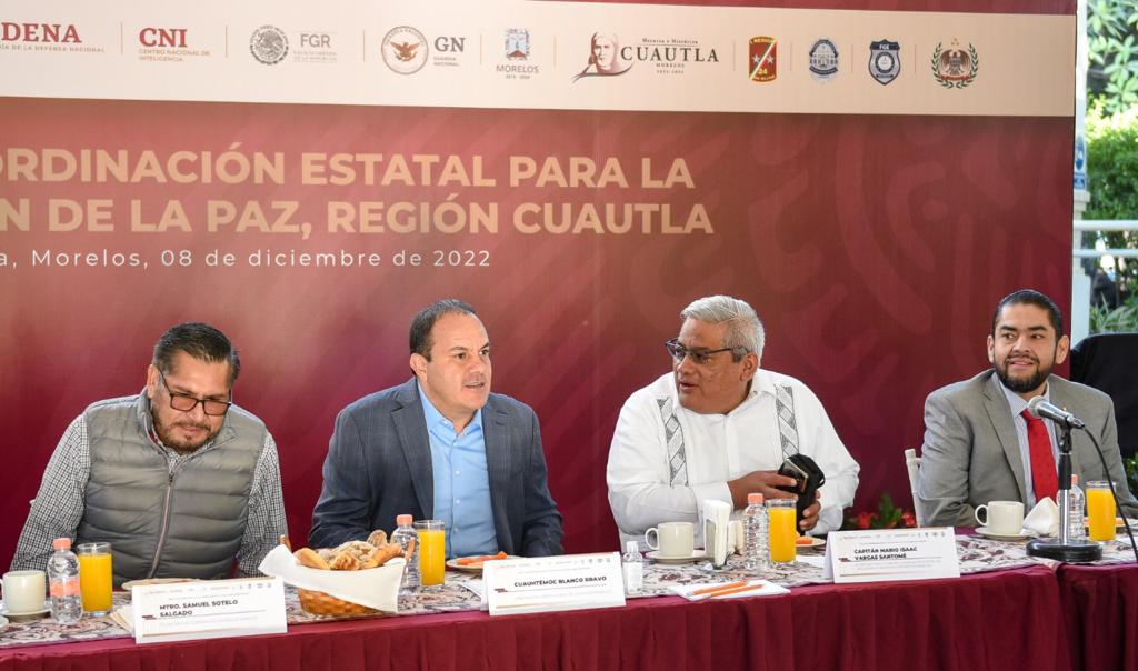 Reitera Cuauhtémoc Blanco que no pacta con delincuentes